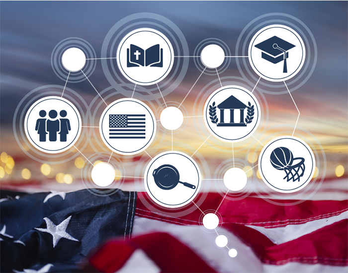 illustration-flag image Kids in uniforms